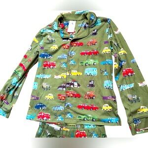 Disney Cars pajama set for kids or boys size 7/8 lightning McQueen and friends